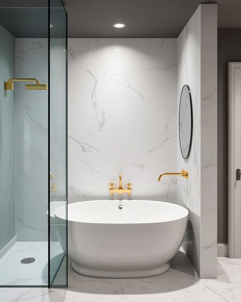 Marble Master Bath